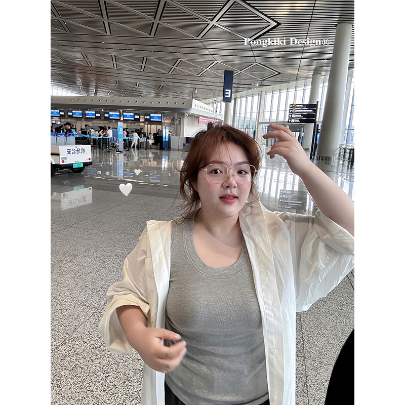 抽褶显瘦小背心吊带辣妹