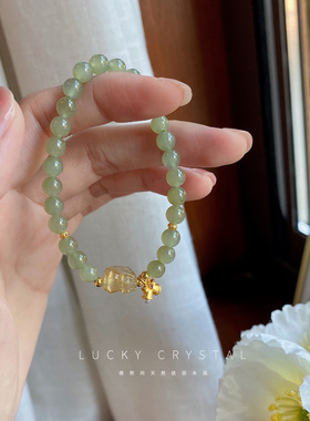 偶然间手链貔貅手链貔貅和田玉