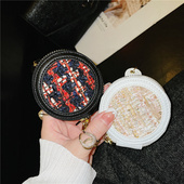 3代耳机包女款 轻奢简约挂件小包华为三星小米通用可放零钱收纳盒 pro保护套壳1 适用苹果无线蓝牙airpods