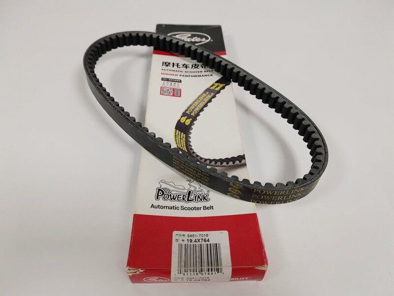 适用于踏板摩托车配件 盖茨皮带764-19.4盖茨传动V型驱动传送皮带