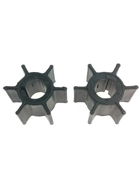 舷外挂机马达汽油机绕线弹性柔性橡胶叶轮J146/47-95611M/HP/6/8