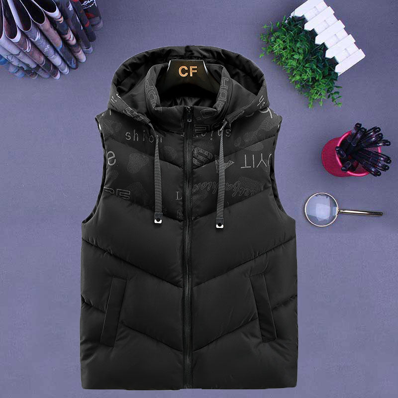 欧洲站冬季羽绒棉马甲男士潮牌加厚坎肩休闲大码街头痞帅马夹外穿,男装,常规马甲,淘宝优惠券,粉丝福利购,淘宝优惠卷