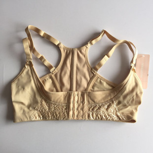 桑扶兰旗下品牌 happbra蕾丝边托胸挺背莱卡面料高弹束身塑形内衣