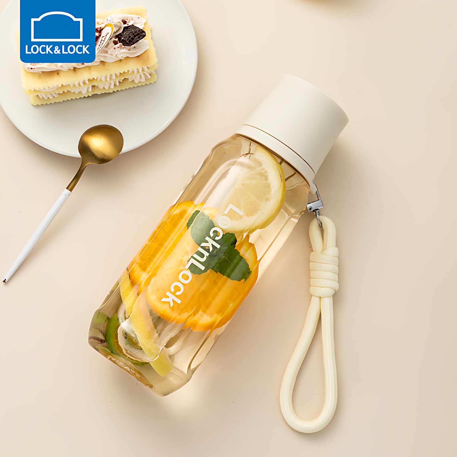 乐扣乐扣水杯女2025新款高颜值夏季运动便携随行杯男学生上学杯子