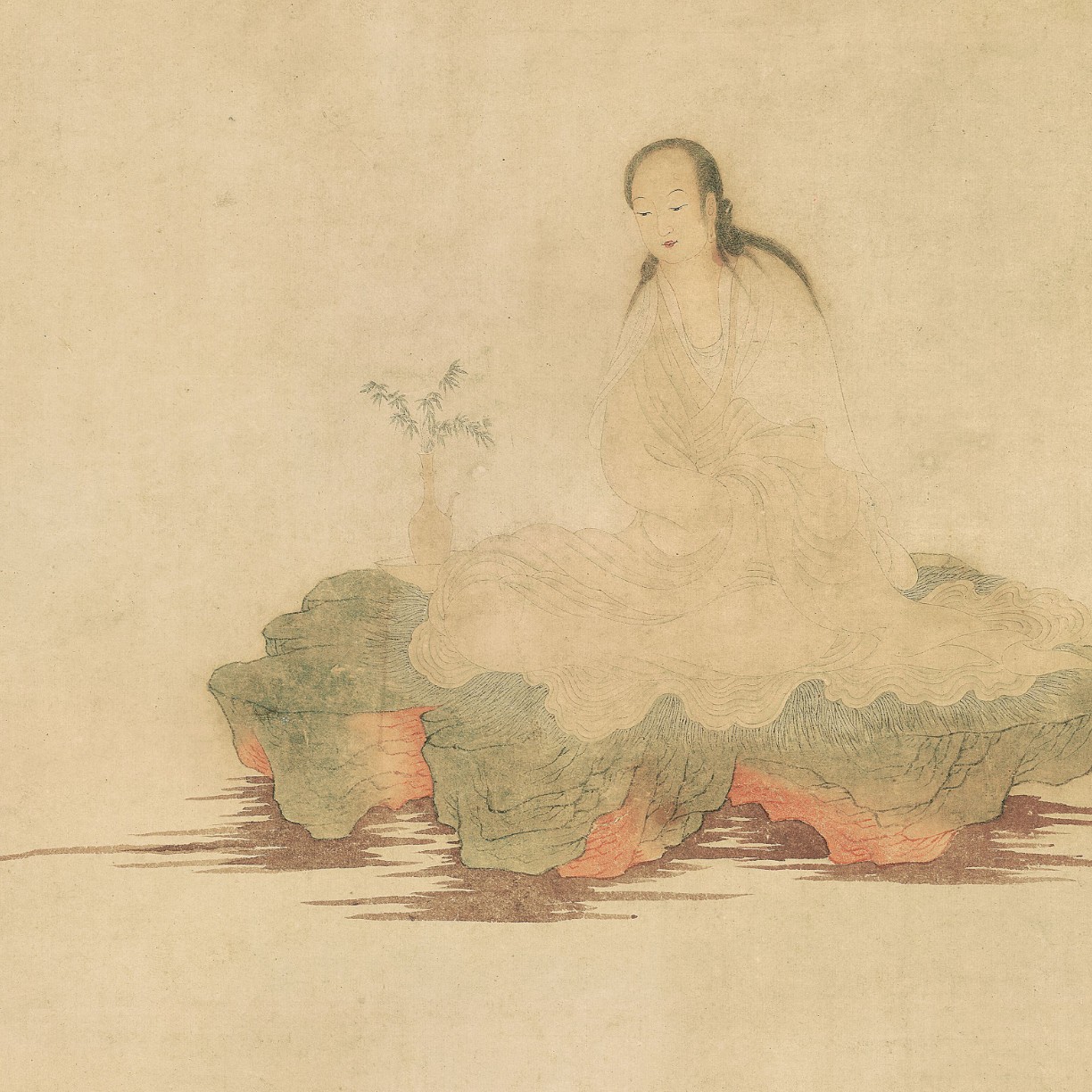 心经创作纸2张，尺寸28x70cm，特殊宣纸材质，适用于毛笔7.8分熟