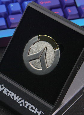 幽游社OW守望先锋归来游戏周边莱茵哈特大锤纪念币瑕疵战损版顺丰