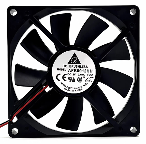 原装AFB0912HH 台达 9015 双滚珠 12V 0.40A 四线PWM温控超薄风扇