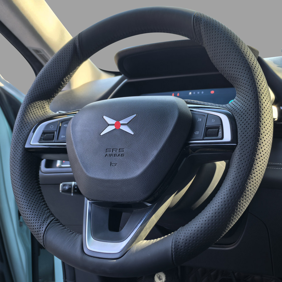 适用小鹏P5/G3i专用手缝方向盘套19 20 21款G3专用P5手缝方向盘套