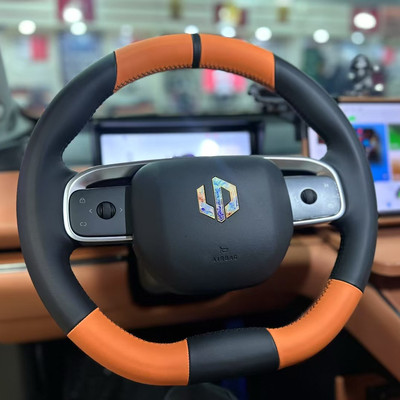零跑C16T03B01lafa5 C01B10C11A10S01纳帕皮翻毛皮手缝方向盘套