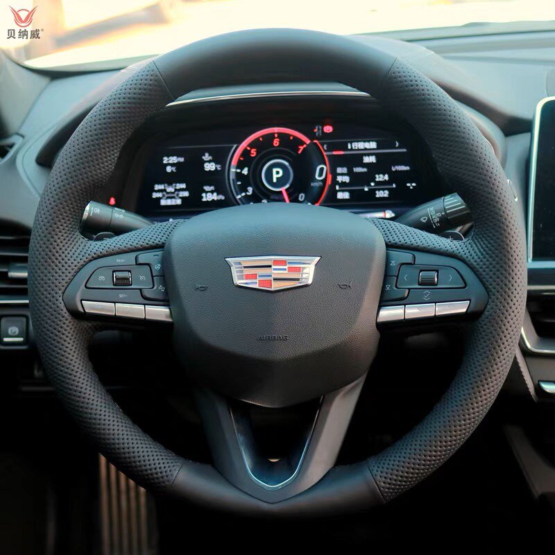 适用于凯迪拉克CT5 XT4 CT4专车专用手缝真皮把套全包围内饰改装