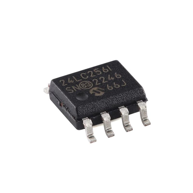 原装正品 24LC256T-I/SN封装SOP-8 电可擦除可编程只读存储器
