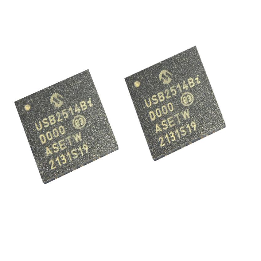 原装正品 USB2514B-I/M2 SQFN-36 4端口USB 2.0集线器控制器芯片