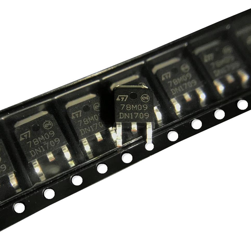 原装正品L78M09CDT  78M09  贴片封装TO-252   线性稳压器(LDO)