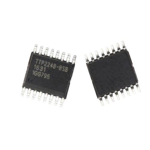 原装正品 TTP224B-BSB SSOP-16 4按键触摸检测芯片 单独调灵敏度