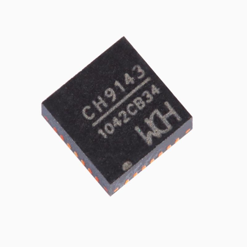 原装正品CH9143封QFN-28B