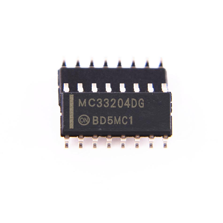 原装MC33204DR2G MC33204 封装SOP14 运算缓冲放大器芯片