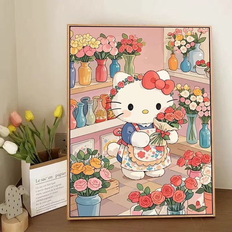 2025新款钻石画HelloKitty满钻