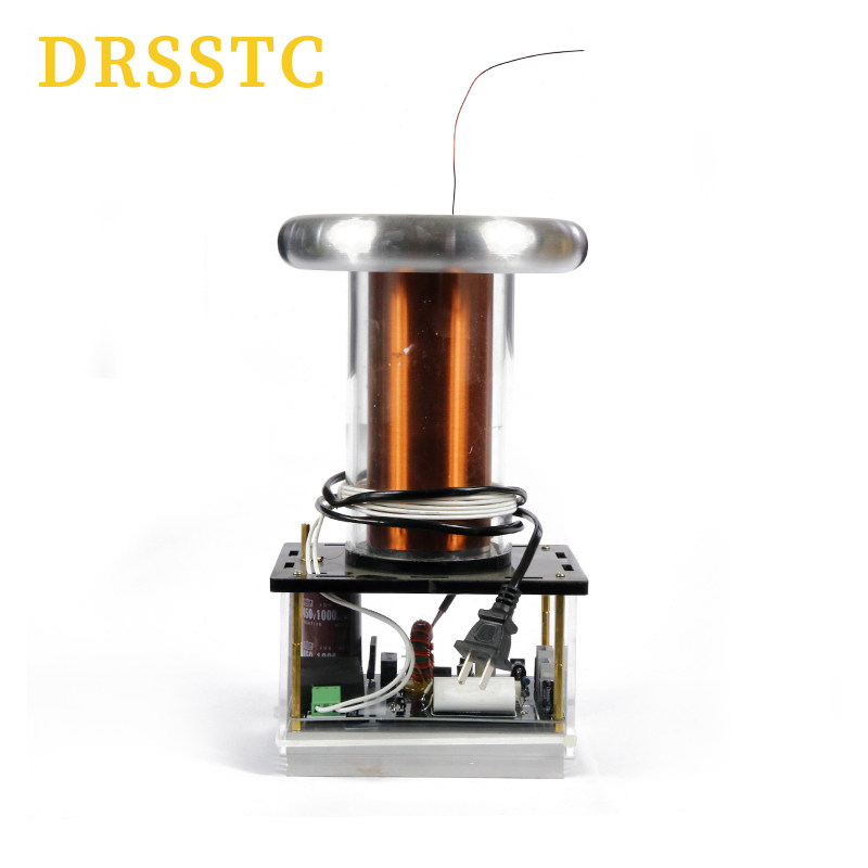 固态特斯拉线圈音乐音响物理玩具diy电弧 drsstc闪电实验模拟器