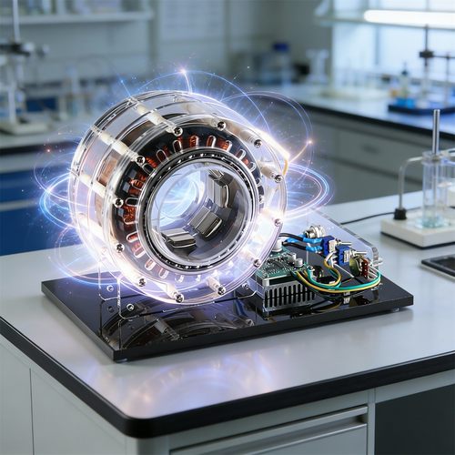 无轴泵推电机模型大功率无刷内转子电机模型教学演示高科技玩具