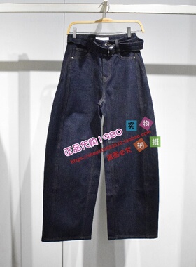 A1HAF4196 女装2025冬专柜正品牛仔长裤A1HAF419658-599