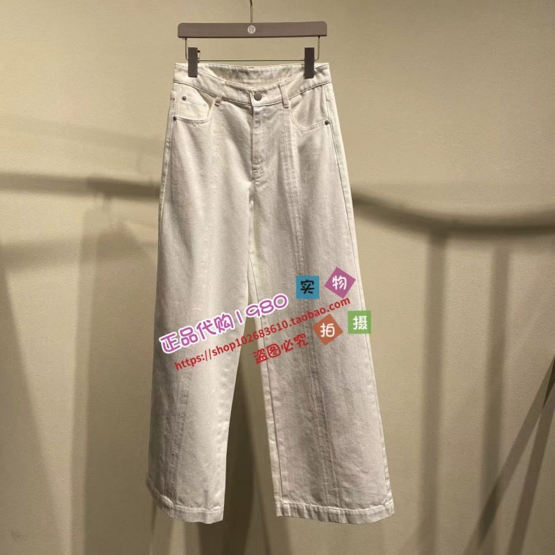 NUTS那时女装专柜正品国内代购2026春水洗牛仔长裤7111112A1-599