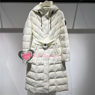 连帽羽绒服A1ACE4431M3 2024冬长款 A1ACE4431 女装