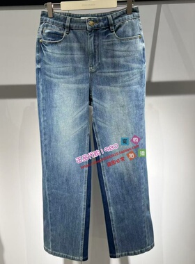 A1HAF3138 女装2025秋专柜正品新款牛仔长裤A1HAF313855-599