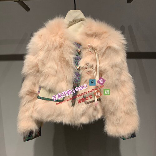 6384111C1345ROCOCO/洛可可正品25冬毛皮服装6384111C1345-9999