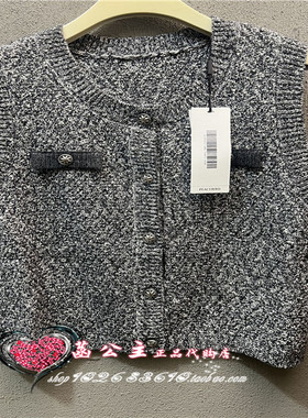 A1EFE414M 女装2024冬专柜正品花纱背心A1EFE414ML7