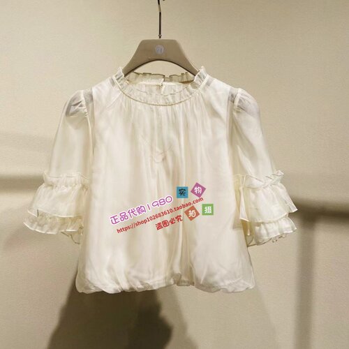 NUTS那时女装专柜正品国内代购2026夏短袖套头衫 7220129A1-559