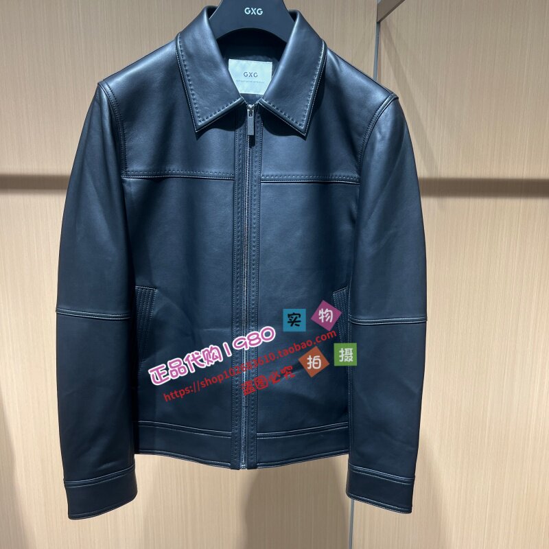翻领皮衣G26X124011000-3699