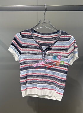 A3EEG2308 女装2026夏专柜正品新款线套衫 A3EEG230851-499