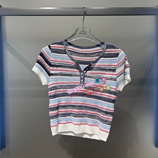 A3EEG2308 女装2026夏专柜正品新款线套衫 A3EEG230851-499