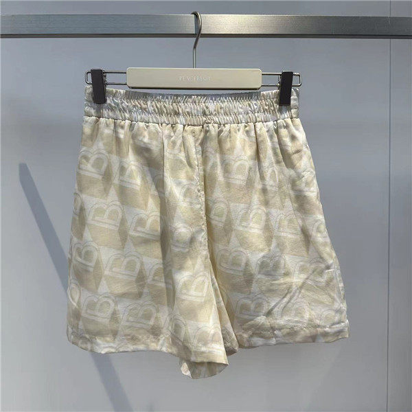 A3GCD2F01太平鸟女装2023夏专柜正品印花纹样短裤A3GCD2F01C6