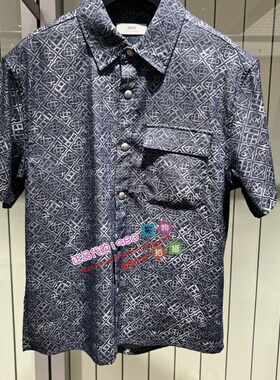 GXG男装 专柜正品2026夏新款短袖衬衫 G26X232021996-699