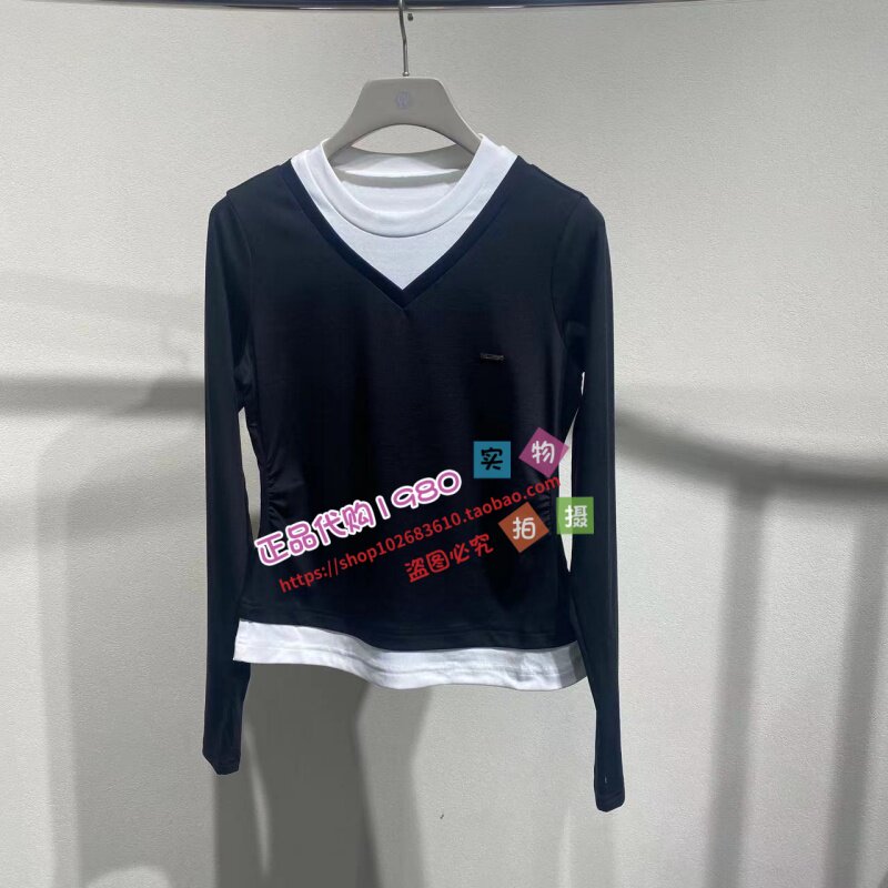 NUTS那时女装专柜正品国内代购2026年春长袖T恤 7110209A1-499