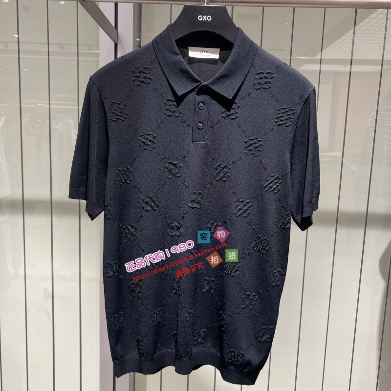 GXG男装 专柜正品2026夏新款翻领POLO衫 G26X242064000--749