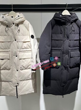 A3ACE4513 女装2024冬工装口袋长款御寒面包羽绒服A3ACE4513J9