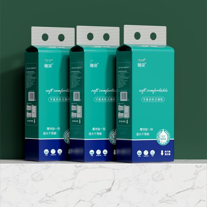 1300张*3提/袋随变底部抽加大加厚悬挂式抽纸家用实惠装3袋9提起