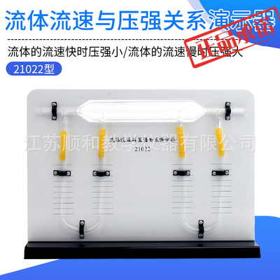 ㊣流体流速与压强关系演示器 21022型 初高中物理教学实验仪器