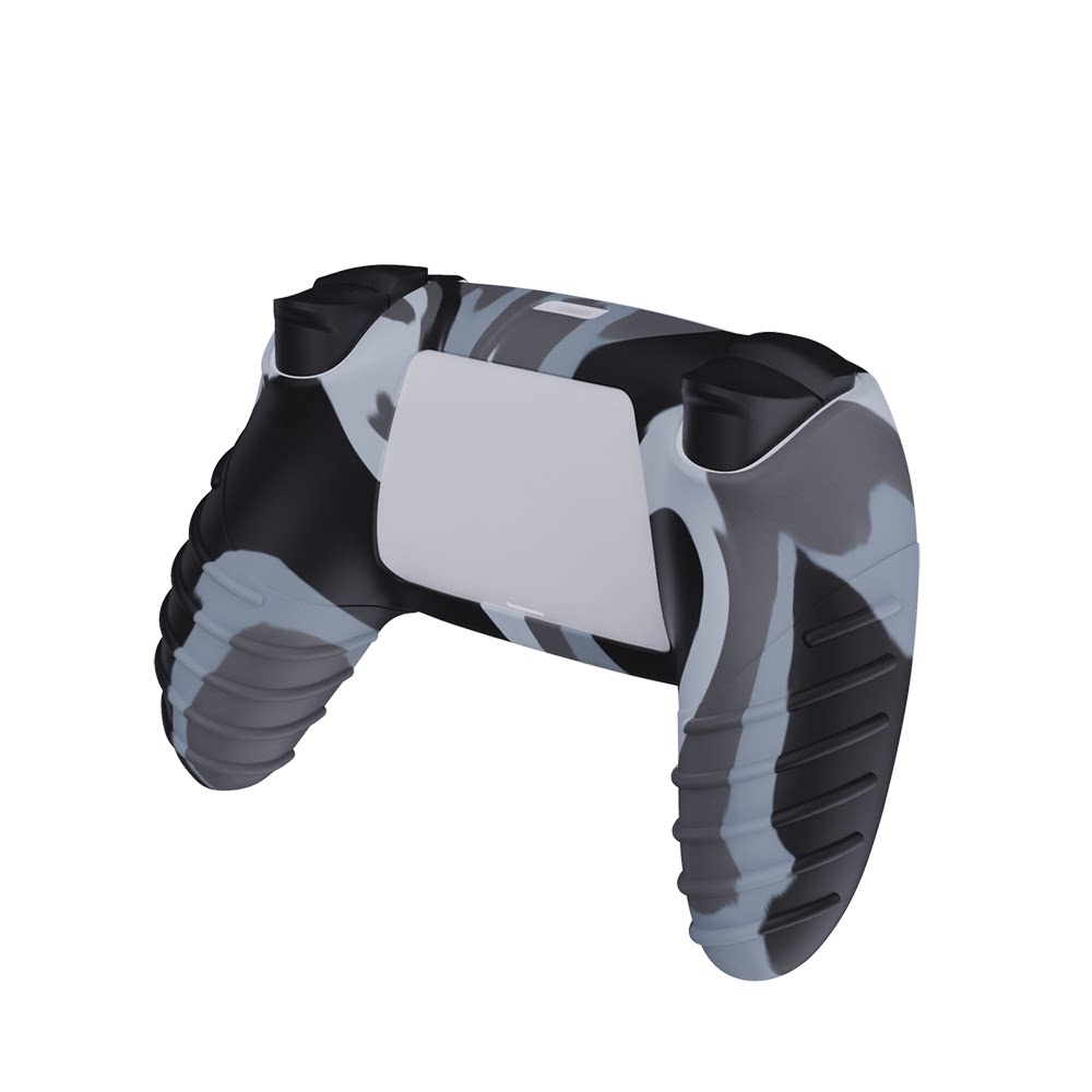 플래시 폭스 오리지널 PS5 무선 게임 컨트롤러 실리콘 커버 보호 커버 PS5 로커 미끄럼 방지 증가 키캡 보호 커버