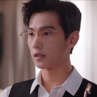 时尚金丝边老花镜防蓝光辐射男高档超轻方形女中老年人眼镜抗疲劳