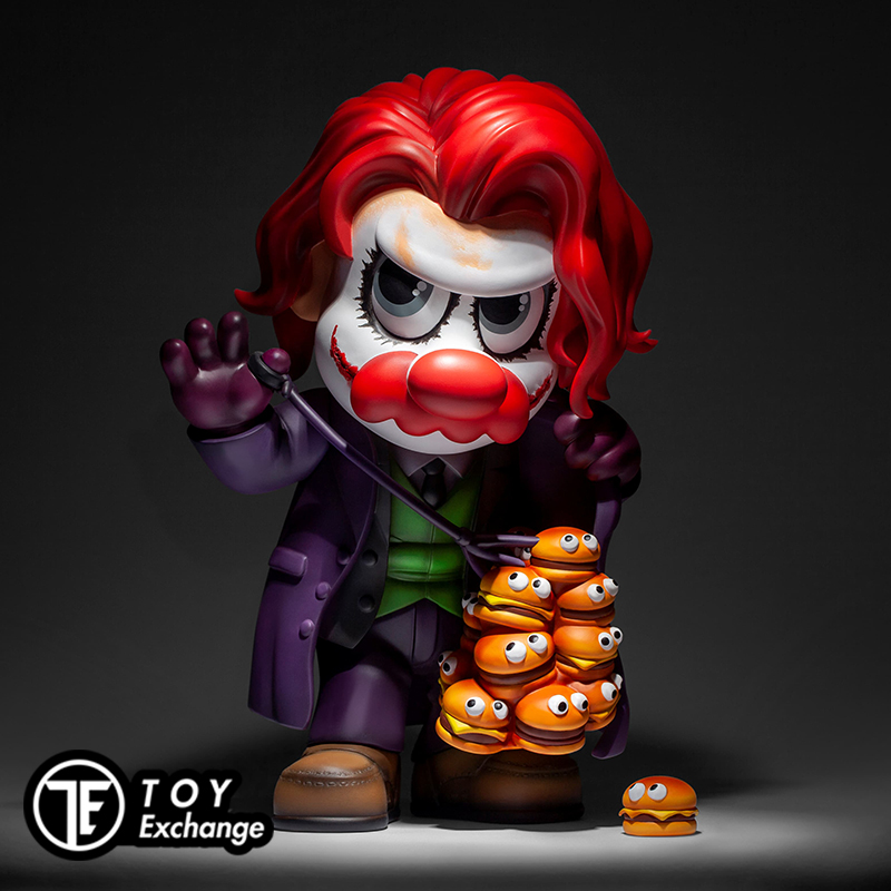 愚者乐园WHYSOHUNGRY小丑公仔