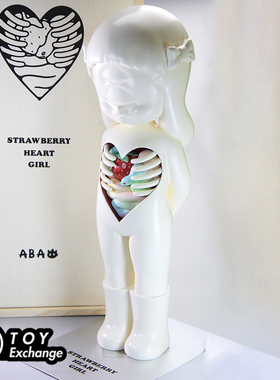 【玩具交易所】现货ABAO空心女孩双瞳设计师潮玩公仔礼物摆件