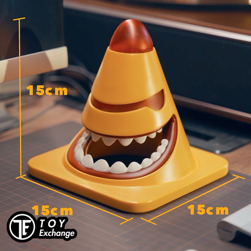 【玩具交易所】预售CRAZY  SHARK疯狂鲨鱼解压雪糕筒大鲨四方潮玩