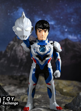 【玩具交易所】现货ULTRASEVEN泽塔奥特曼PLANET X搪胶潮玩手
