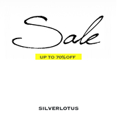 商品特卖合集 SILVERLOTUS 往季 售出不退换