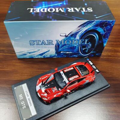 SMSTAR MODEL 1:64 宝马M8 GTE 合金赛车模型收藏新款摆件