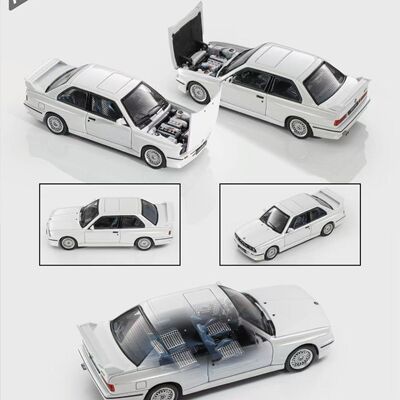 Mortal 1:64 宝马E30 M3 SPORT EVOLUTION 合金收藏汽车模型