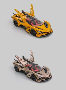 DMH 1:64 阿波罗Apollo Project Evo超跑 合金汽车模型